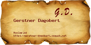 Gerstner Dagobert névjegykártya